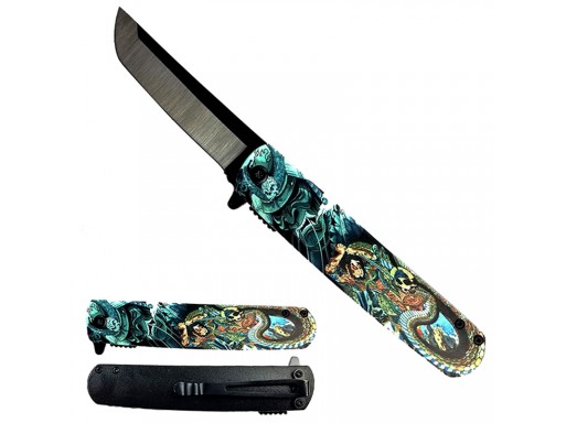 8.5" Tanto Spring Assisted Knife KS61261-6
